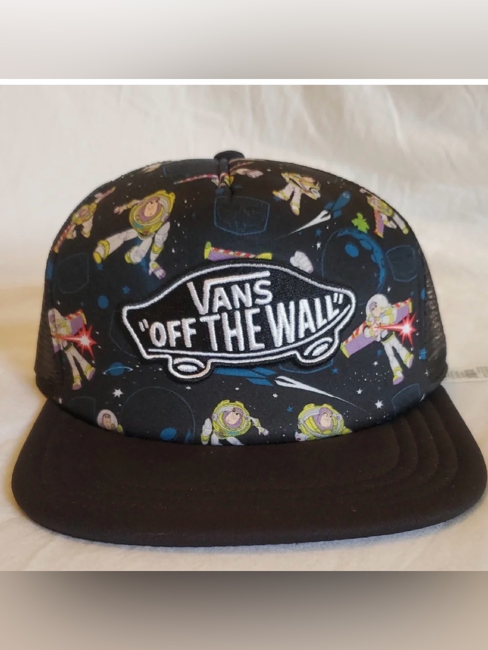 Vans Off The Wall Buzz Lightyear Toy Story Black SnapBack